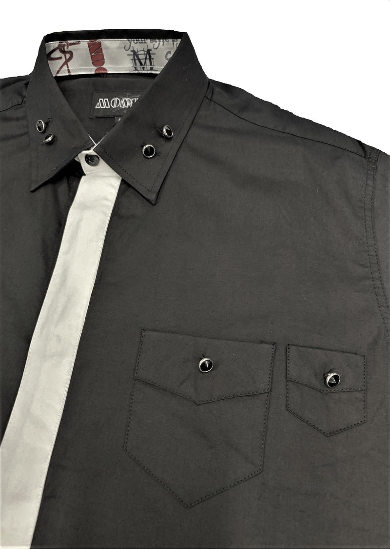 Black Small Pocket Detailed Shirt