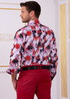 Red "Day Dream" Print Shirt