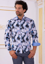 Navy "Day Dream" Print Shirt