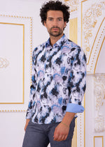 Navy "Day Dream" Print Shirt