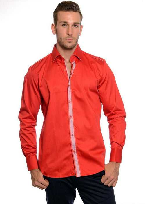 Red Vegas Long Sleeve Shirt