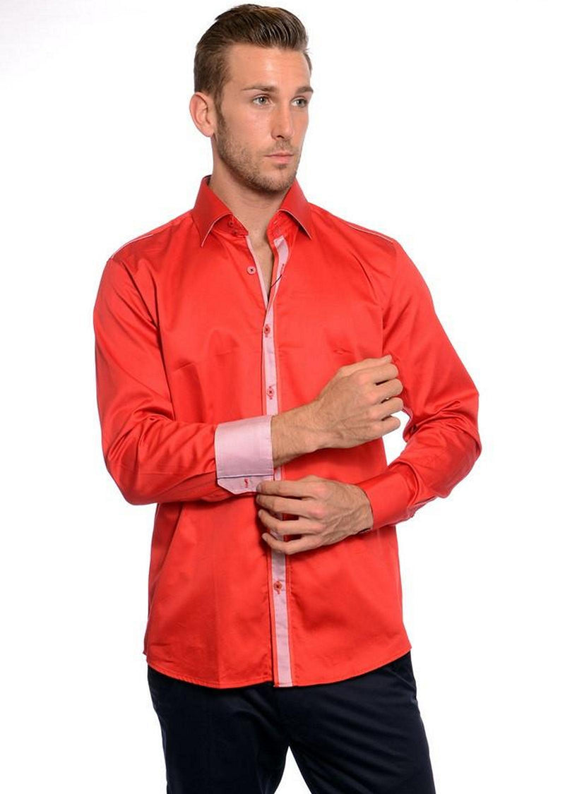 Red Vegas Long Sleeve Shirt