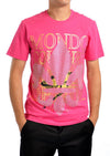 Pink Fleur-de-lis Rhinestone tee