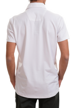 White Luxe Performance Active Shirt