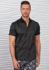 Black Shoulder Detailed Shirt