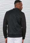 Black Gold Paisley Scuba Jacket