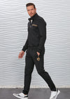 Black Gold Embroidery 2-pieces Tracksuit