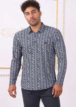 Black Zebra Meander Polo