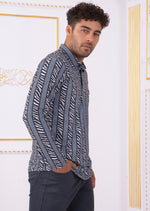 Black Zebra Meander Polo