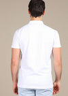 White Modern Fit Polo