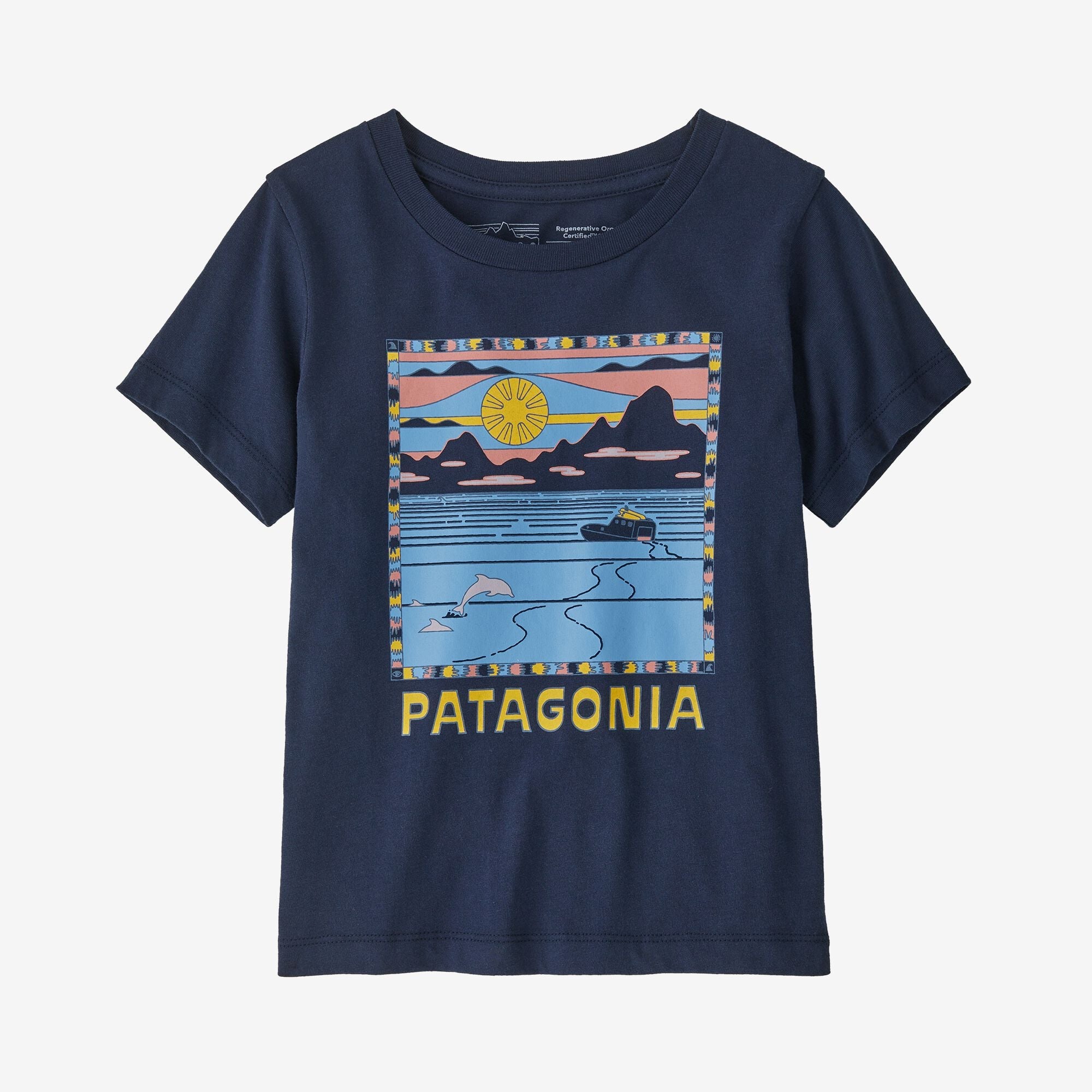 bytte rundt fup Opsætning Baby Regenerative Organic Certified™ Cotton Graphic T-Shirt - Patagonia  Australia