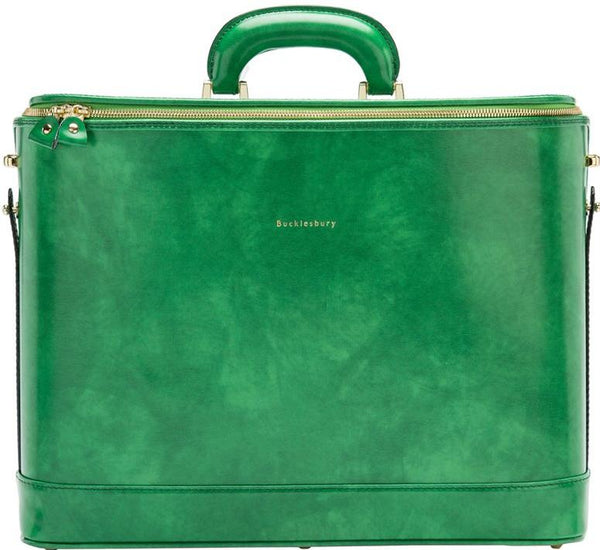 green laptop bag