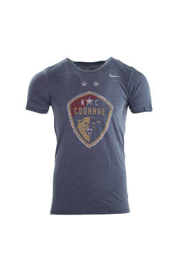 NC Courage Navy Two Star Triblend