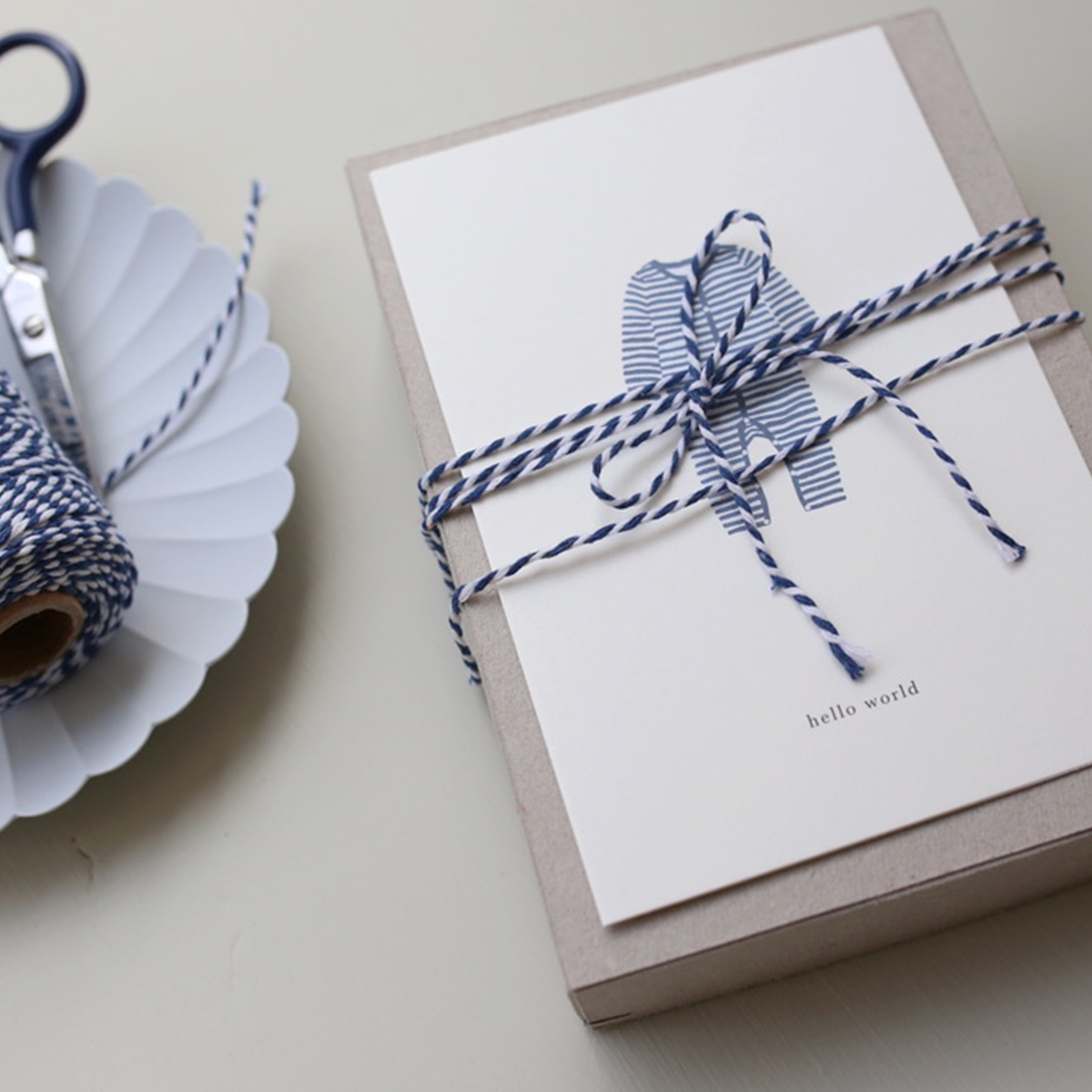 BAKER'S TWINE // NAVY