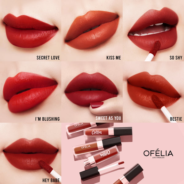 [-40%][1+1] Cotton Lip Cream - OFELIA COSMETICS