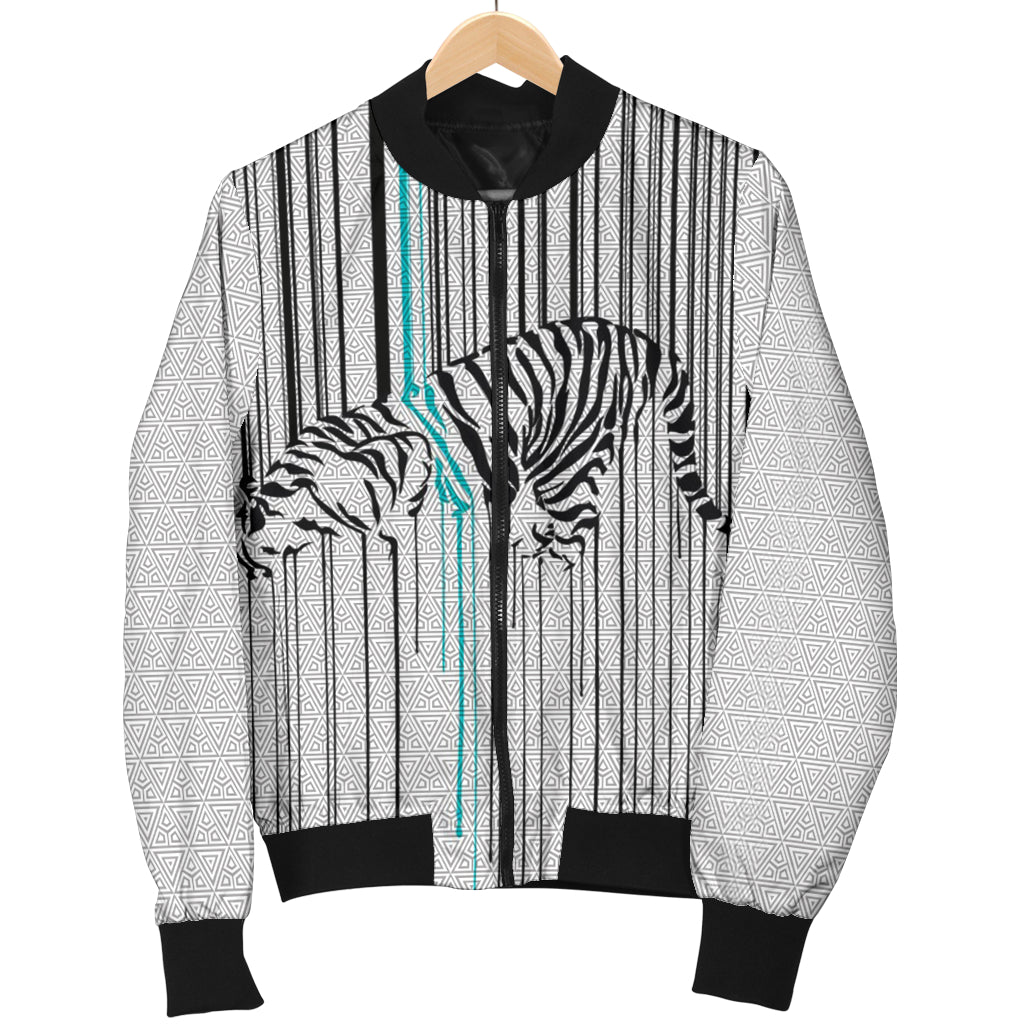 White Tiger Womens Bomber Jacket