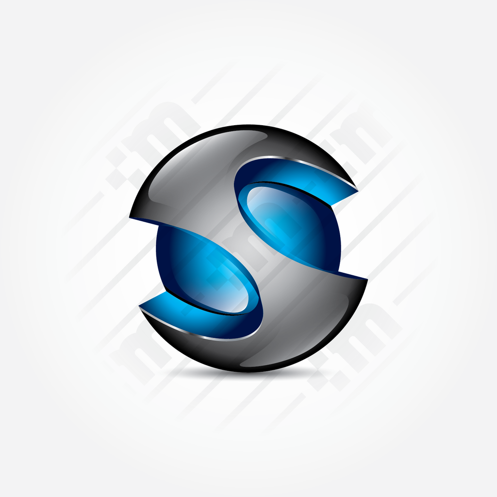 s logo design 3d