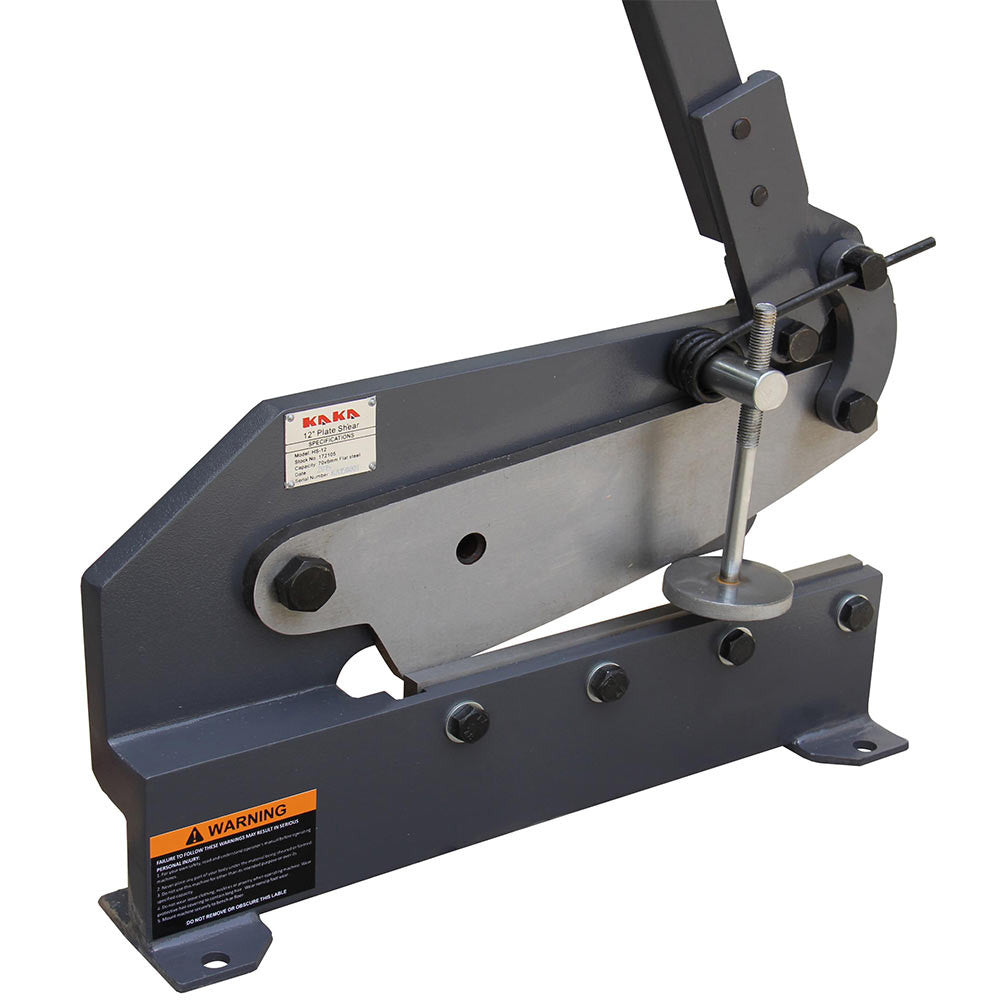 12-Inch Sheet Metal Plate Shear HS-12 – KAKA INDUSTRIAL CANADA