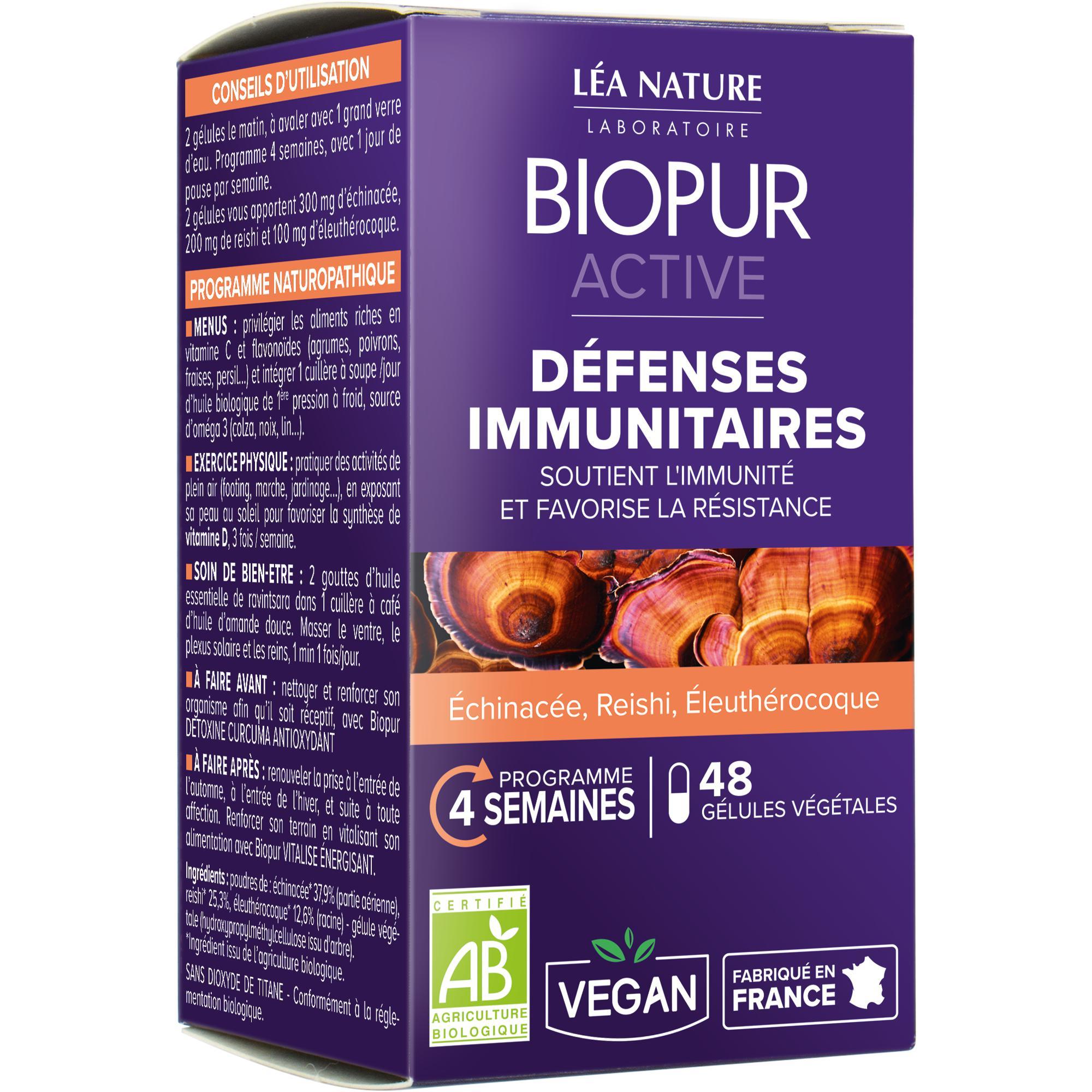 Active Gélules - Défenses Immunitaires · Biopur