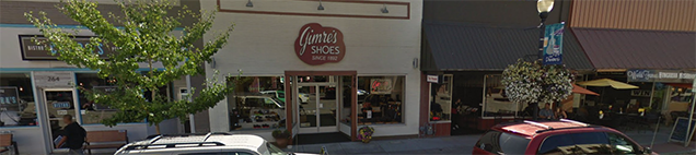 gimres shoes located on main street in hillsboro oregon