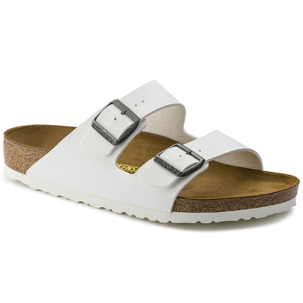 birkenstock arizona mocha white