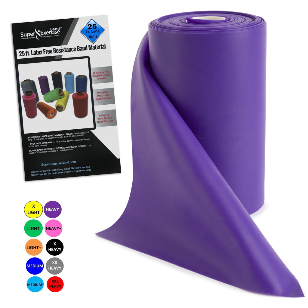 Purple Details about   Exercise Resistance Band 5.9''Long Latex Yoga Band Stretch 