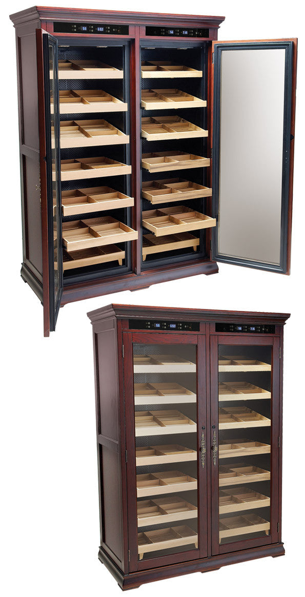 electronic cigar humidor cabinet | climate controlled cigar humidors