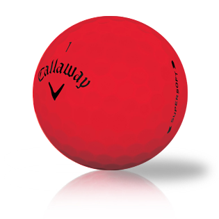 Callaway Supersoft Bold Orange 2019 used golf balls - Foundgolfballs.com