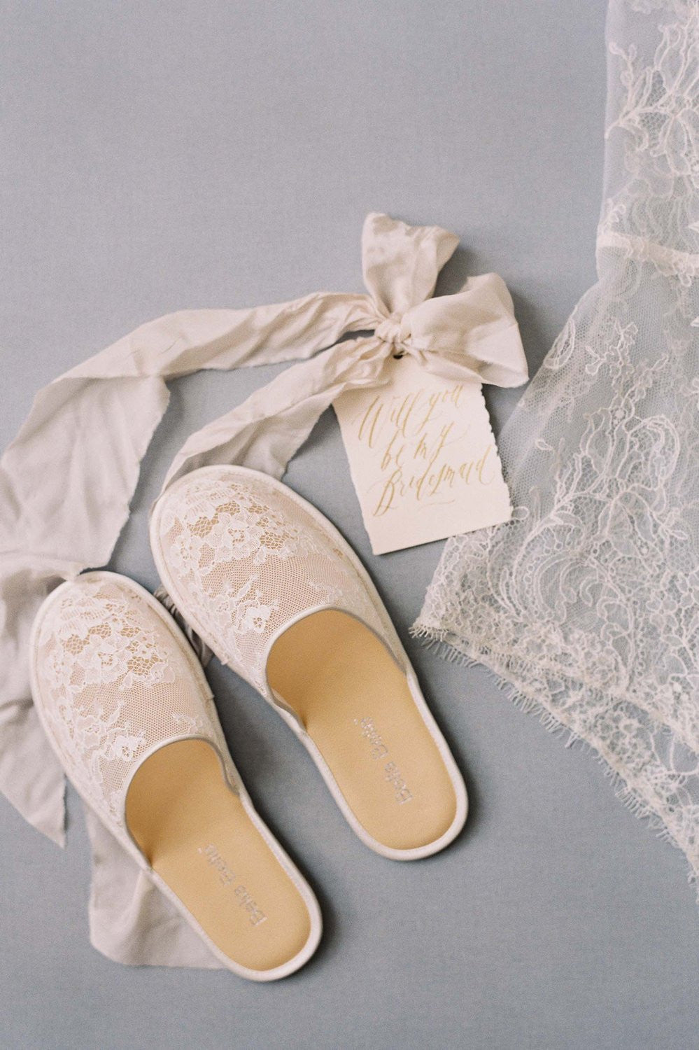 lace slippers