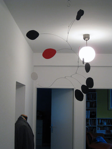 client photo of large MCM midcentury modern art mobile by AtomicMobiles.com