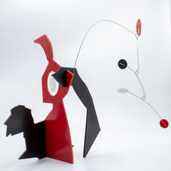 Quatorze - Le Lapin - The Rabbit - Modern Kinetic Art Stabile Scuplture by AtomicMobiles.com