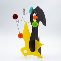 Quatorze - L'Oiseau - The Bird - Kinetic Abstract Modern Art Stabile by AtomicMobiles.com