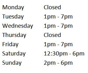 BodySong Store Hours