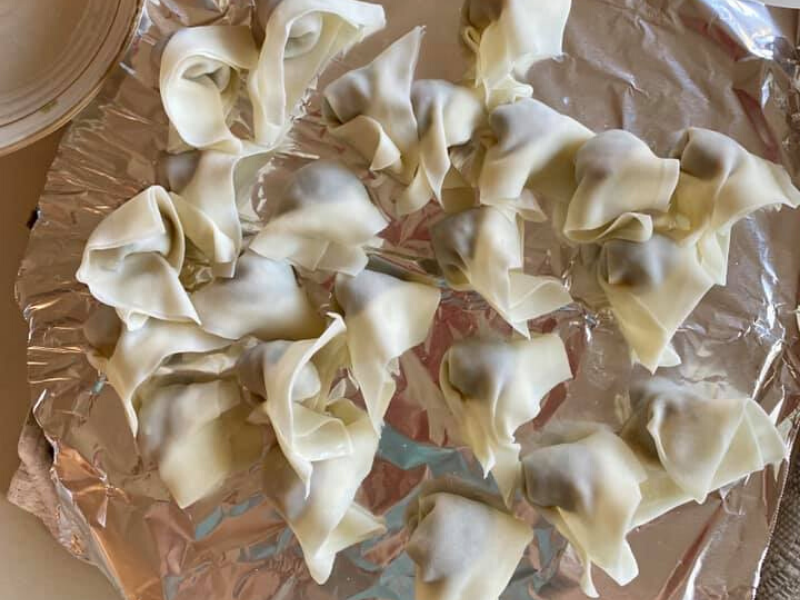 Warming and Nourishing Homemade Shanghai Wonton Soup in Clay