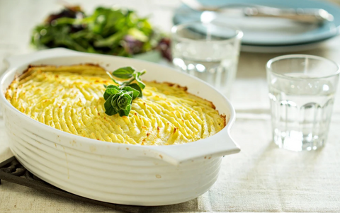 CLAY POT VEGETARIAN SHEPHERD'S PIE IN A JIFFY