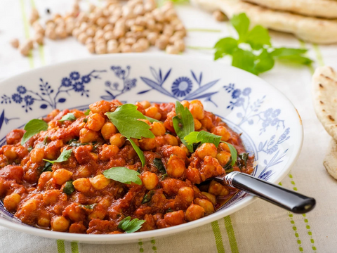 CURRIED VEGETABLE CHICKPEA STEW