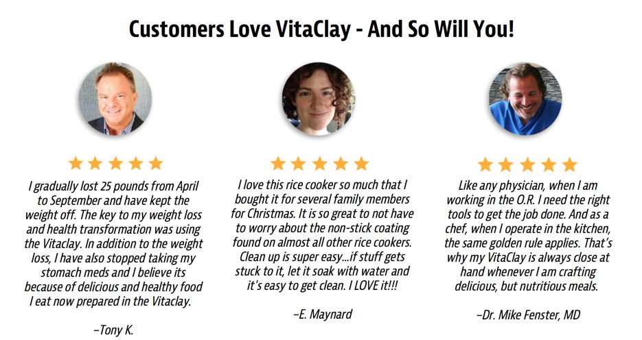 vitaclay testimonial reviews