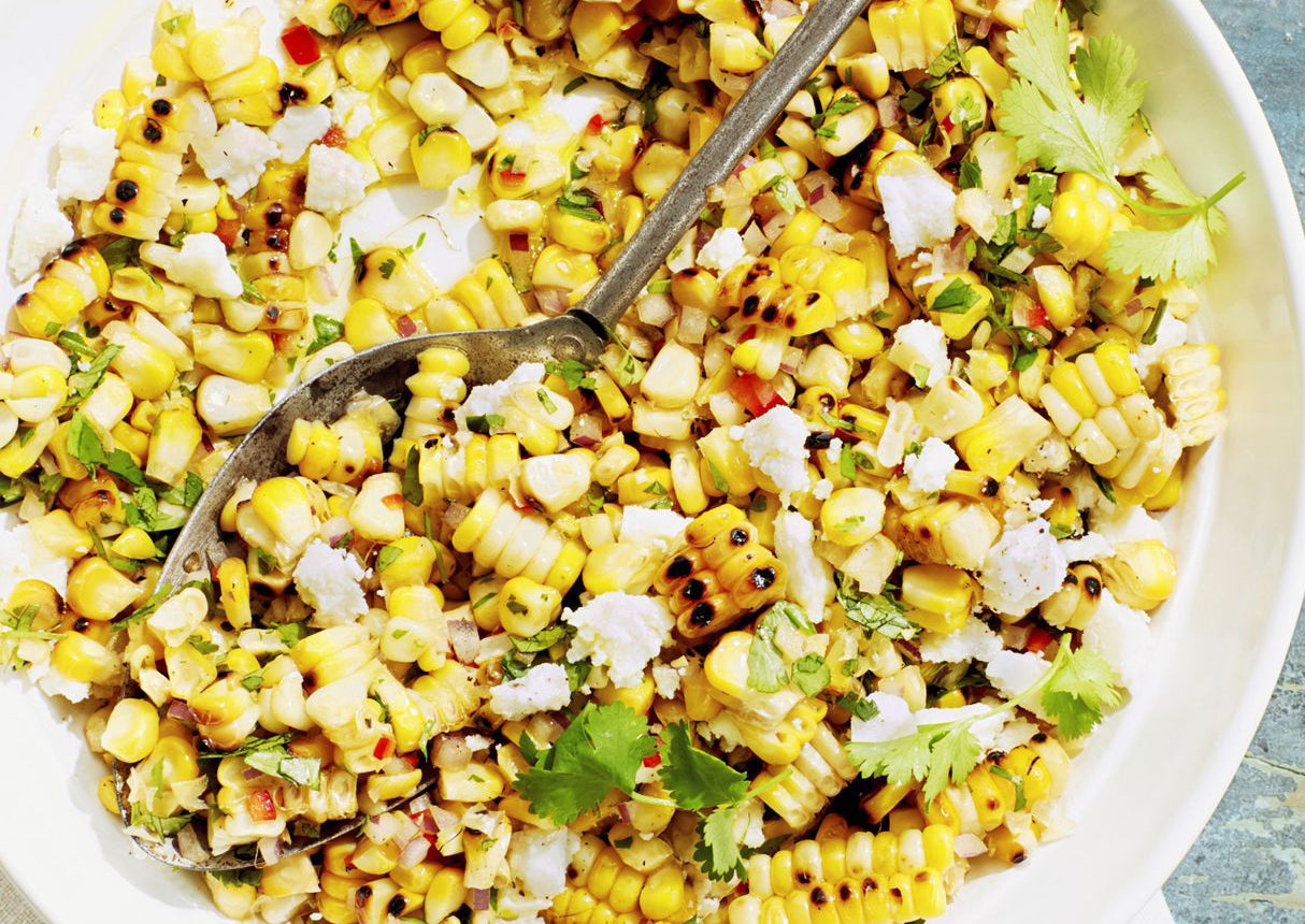 charred corn salad vitaclay recipe