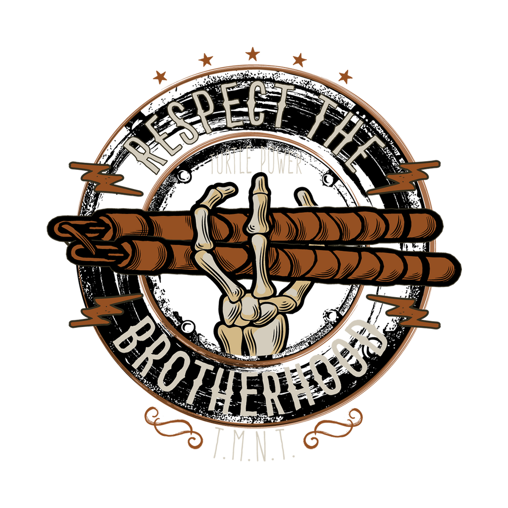 TMNT Respect The Brotherhood T-Shirt-Teenage Mutant Ninja Turtles-GalaxT