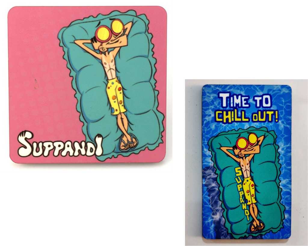 Set Of 2 - Suppandi Magnets-Tinkle-GalaxT