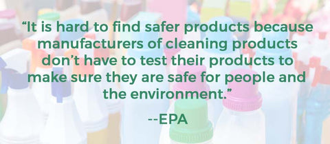 According to the EPA, it's hard to find safe laundry products