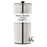 Propur Container Water Filter Traveler Model removes fluoride