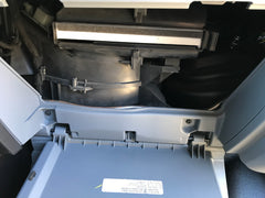 Ford Transit van conversion baldwin cabin air filter intall final