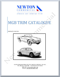 MGB INTERIOR TRIM CATALOGUE