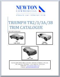 Triumph TR2 - 3 Interior Trim Catalogue