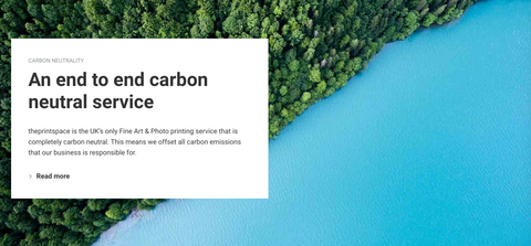 Green Printing: ThePrintSpace Carbon Neutral Printing