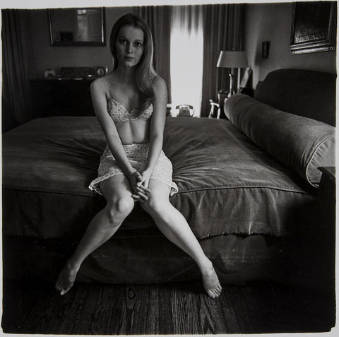 Mia Farrow by Diane Arbus