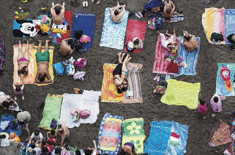 Martin Parr - Beach Therapy at Rocket Gallery, London