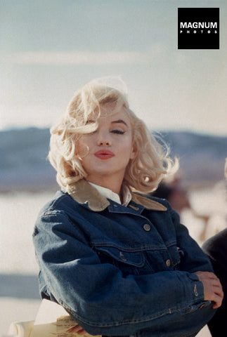 Photo: Eve Arnold. Marilyn Monroe, USA 1955.