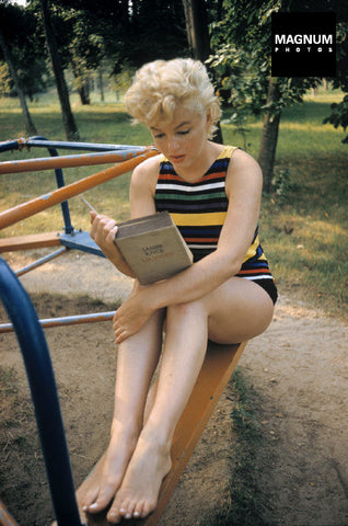 Photo: Eve Arnold. Marilyn Monroe, USA 1955.